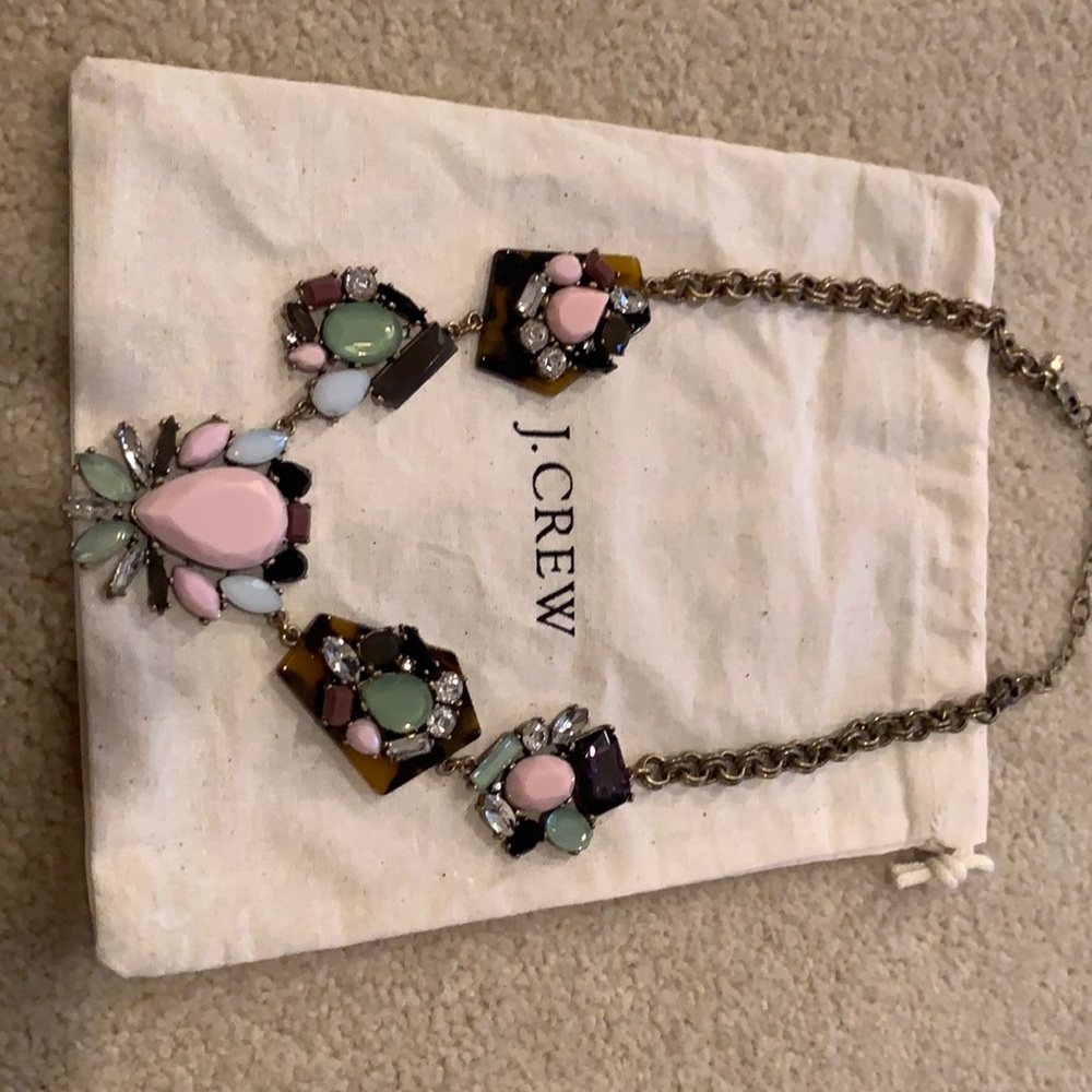 Jcrew costume jewelry chunky statement necklace